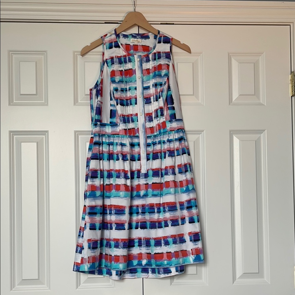 Shoshanna Multicolor Striped Mini Dress